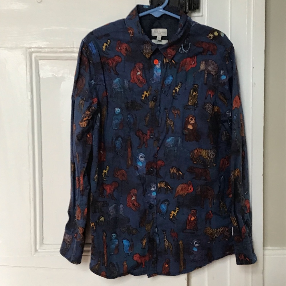 Paul Smith Boy’s Animal Button Down Shirt